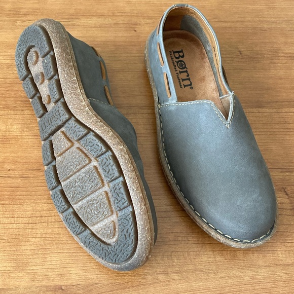 Born Women’s Naya Leather Slip-On Loafers Size 7 Like New - Picture 4 of 4